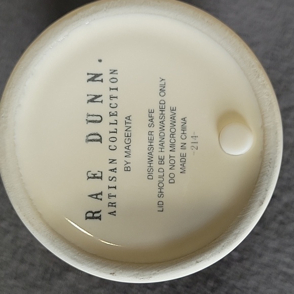 Rae Dunn Artisan Collection Ceramic Tumbler With Lid - Picture 3 of 6